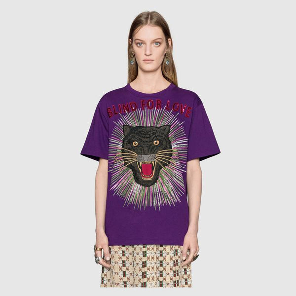 PANTHER WITH RAYS GUCCI TSHIRT