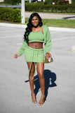 Mean Green Knit Set