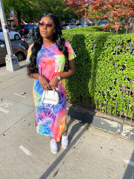 Favorite Tie Dye T-shirt Dress